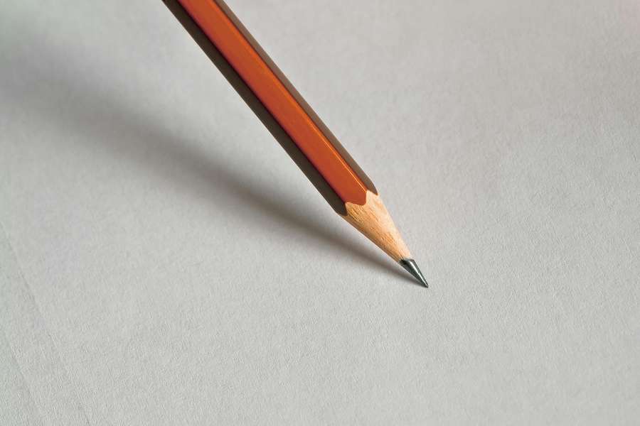 Your pencil is actually a very efficient electrical conductor.