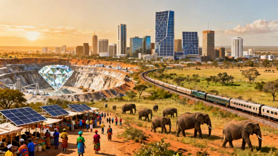 Botswana defied the 'resource curse' to become an upper-middle-income success.
