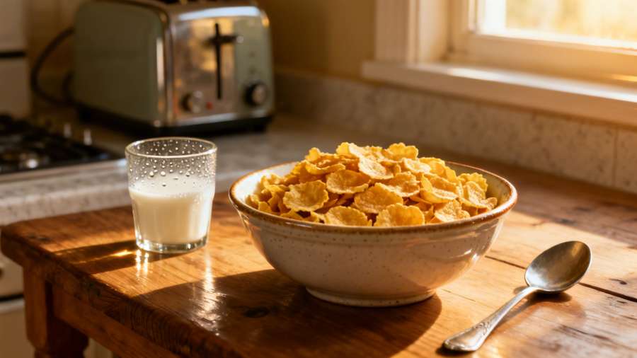 Cereal giant Kellogg's invented the slogan to sell more corn flakes.